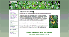 Desktop Screenshot of hillsidenursery.biz